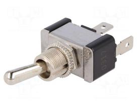 Switch: toggle | Pos: 2 | SPST | ON-OFF | 10A/250VAC | Leads: connectors
