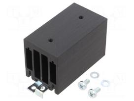 Heatsink: extruded | L: 103mm | W: 45mm | H: 55mm | 2.2K/W | aluminium