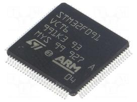 IC: STM32 ARM microcontroller | 48MHz | LQFP100 | 2÷3.6VDC | -40÷85°C
