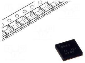 IC: driver | VQFN20 | 75mA | 3÷5.5VDC | 3000pcs.