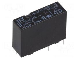 Relay: electromagnetic | SPST-NO | Ucoil: 24VDC | 5A | 5A/250VAC | PCB