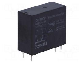 Relay: electromagnetic | Ucoil: 12VDC | DPST-NO | Icontacts max: 8A