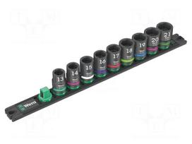 Wrench-set | 6-angles,socket spanner,impact | 1/2" | 38mm | 9pcs.
