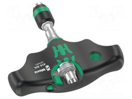 Screwdriver handle | with ratchet | Holder: C6,3mm,E6,3mm | 1/4"