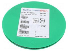 Marker: cable | Marking: 8 | 2÷5mm | PVC | grey | leaded | HGDC2-5 | L: 3.5mm