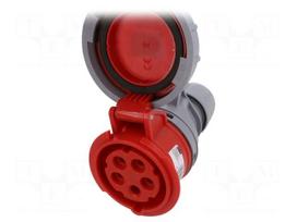 Connector: AC supply 3-phase | socket | female | 16A | 400VAC | Shark