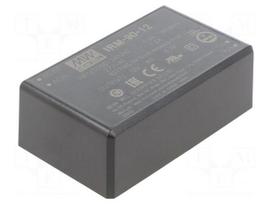 Converter: AC/DC | 80W | Uin: 80÷305VAC,113÷431VDC | Uout: 12VDC | 92%