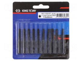Screwdriver bit | Torx® | TX15 | 1/4" | Overall len: 50mm