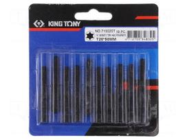 Screwdriver bit | Torx® | TX20 | 1/4" | Overall len: 50mm