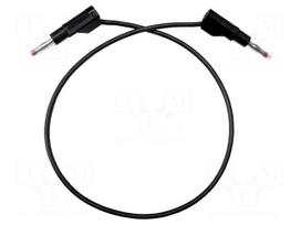 Test lead | 20A | banana plug 4mm,both sides | Urated: 1kV | Len: 0.6m
