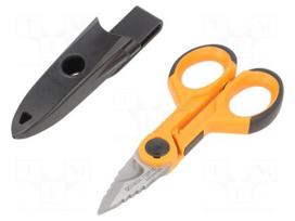 Scissors | for electricians | straight | for cables | 145mm
