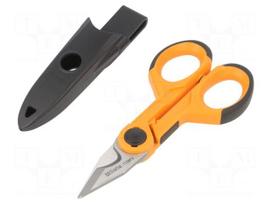 Scissors | for electricians | straight | for cables | 145mm