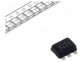 IC: driver | H-bridge | brush motor controller | SOT5X3 | 1.76A | Ch: 1