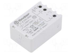 Relay: installation | bistable,impulse | NO | Ucoil: 230VAC | 27.21