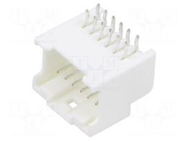 Connector: wire-board | socket | male | PIN: 12 | angled | for cable | THT