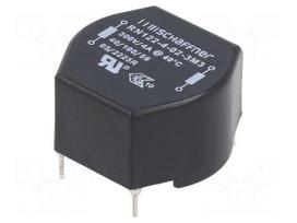 Inductor: wire with current compensation | THT | 4A | R: 46mΩ | 3.3mH