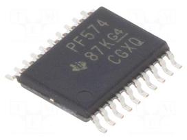 IC: interface | I/O expander | 2.5÷6VDC | I2C | SMD | TSSOP20 | Ch: 8 | tube