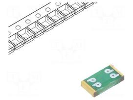 Fuse: fuse | 12A | 32VAC | 63VDC | time-lag | 3.2x1.6mm | SMD | UST | copper