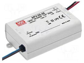 Power supply: switching | LED | 36W | 36VDC | 1A | 90÷264VAC | 127÷370VDC