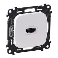 Screw-type socket HDMI 1.3 Valena Allure - white
