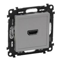 Screw-type socket HDMI 1.3 Valena Life - aluminium