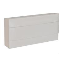 LEGRAND 1X22M SURFACE CABINET WHITE DOOR EARTH + NEUTRAL TERMINAL BLOCK