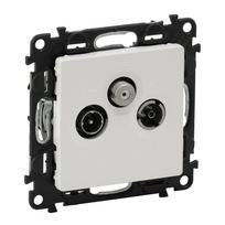 TV/R/SAT SOCKET STAR WHITE VALENA LIFE