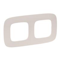 Plate Valena Allure - 2 gang - ivory