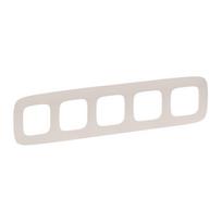 Plate Valena Allure - 5 gang - ivory