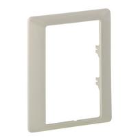 Plate Valena Life - single plate - specific 2x2P+E double socket outlet - ivory