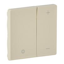 Cover plate Valena Life - universal + for 1-10 V ballast dimmer - ivory