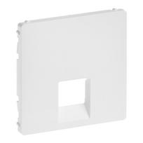 Cover plate Valena Life - RJ 45/RJ 11 socket - white