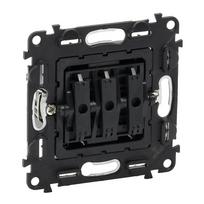 3-gang one-way switch Valena InMatic - 10 AX - 250 V