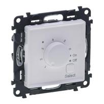 Cover plate Valena Life - floor heating thermostat - with mechanism - white