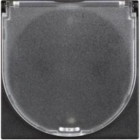 German standard socket 2P+E 16A 250 Vac with IP20 flap