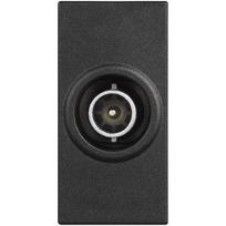TV socket star coaxial socket for single-user aerial systems