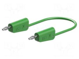 Test lead: single | 60VDC | 30VAC | 19A | banana plug 4mm,both sides