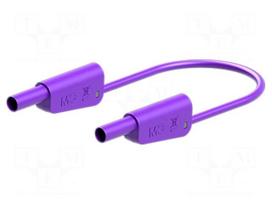 Test lead: single | 32A | banana plug 4mm,both sides | Urated: 1kV