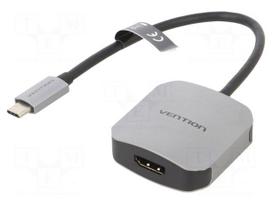 Converter | HDMI 1.4 | HDMI socket,USB C plug | 0.15m | black
