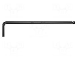Wrench: hex key | inch,Hex Plus,spherical | HEX 7/64" | steel | long