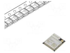 Module: IoT | Bluetooth: BLE | WiFi | external | IEEE 802.11b/g/n | SMD