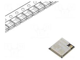 Module: IoT | Bluetooth: BLE | WiFi | external | IEEE 802.11b/g/n | SMD
