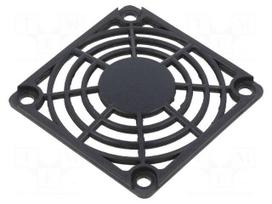 Guard | plastic | 60x60mm | Body dim: 60x60x7mm | Holes pitch: 50x50mm