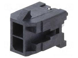 Connector: wire-board | socket | male | PIN: 2 | Micro-Fit 3.0 | 3mm | 2x1