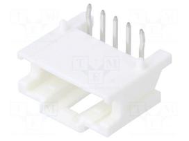 Connector: wire-board | socket | male | PIN: 5 | MicroClasp | angled | THT