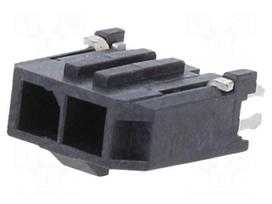 Connector: wire-board | socket | male | PIN: 2 | Micro-Fit 3.0 | 3mm | 5A