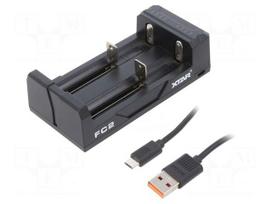 Charger: for rechargeable batteries | Li-Ion,Ni-Cd,Ni-MH | 2A