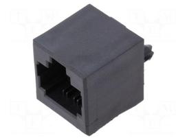 Connector: RJ45 | socket | PIN: 8 | Cat 5 | unshielded | 8p8c | THT