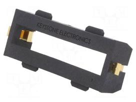 Holder | 26650 | Batt.no: 1 | SMT