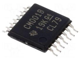 IC: digital | NOR | Ch: 4 | IN: 2 | CMOS | SMD | TSSOP14 | 3÷18VDC | -55÷125°C
